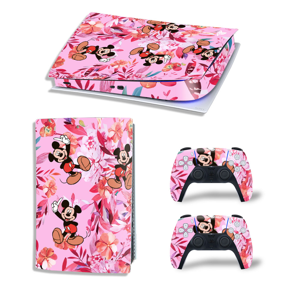 Disney Mickey Mouse with Flowers Premium Skin Set for PS329 Digital Edition (3100)