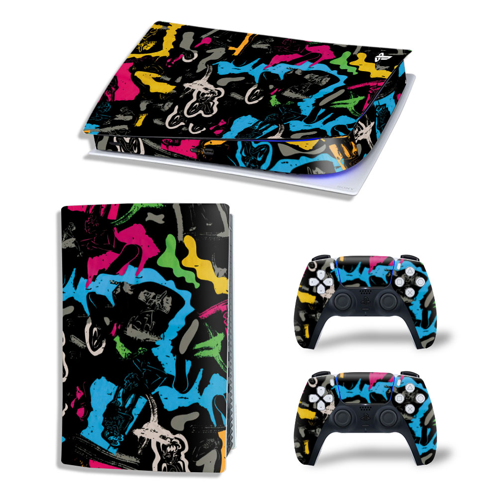 Graffiti Premium Skin Set for PS5 Digital Edition (3126)