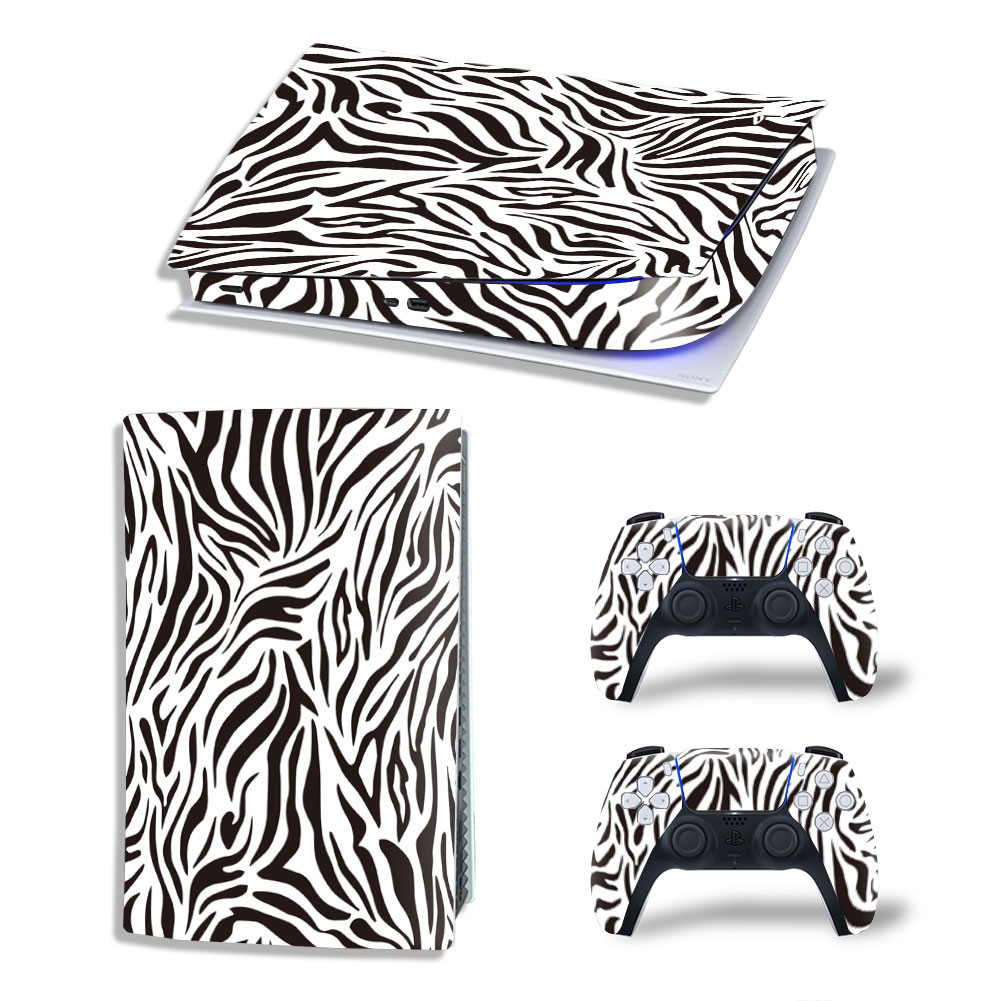 Zebra Prints Premium Skin Set for PS5 Digital Edition (3574)