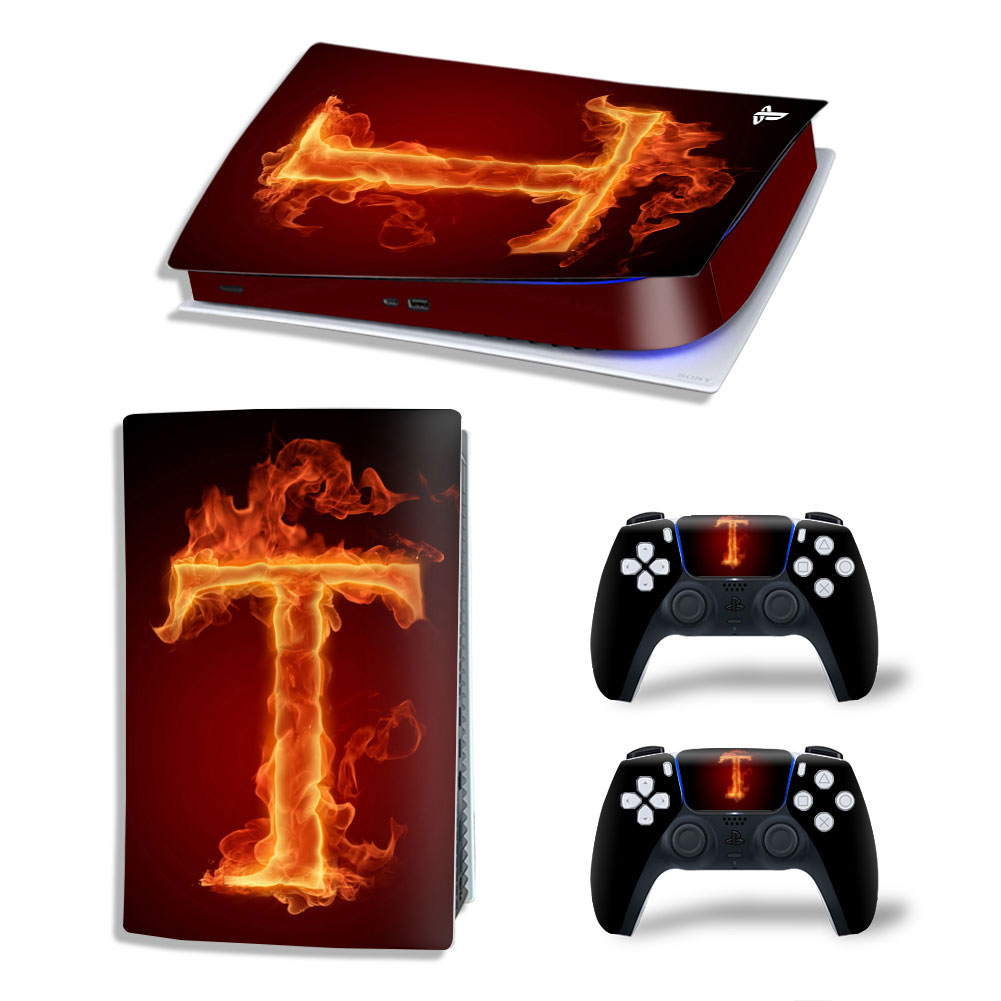 Flames Premium Skin Set for PS5 Digital Edition (7031)