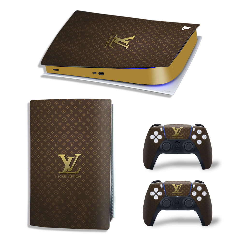 Louis Vuitton (LV) Premium Skin Set for PS5 Digital Edition (7546)