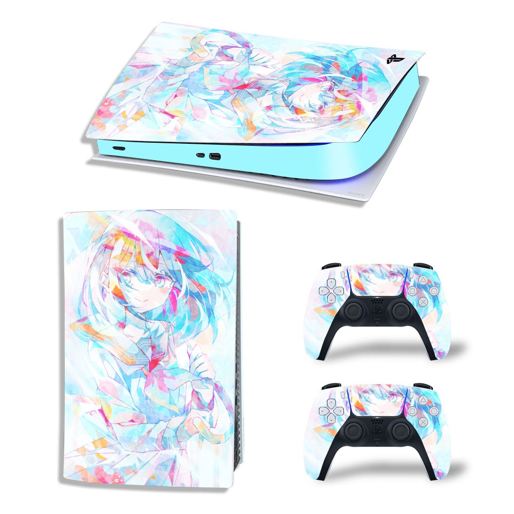 Art Painting Premium Skin Set for PS5 Digital Edition (7703)