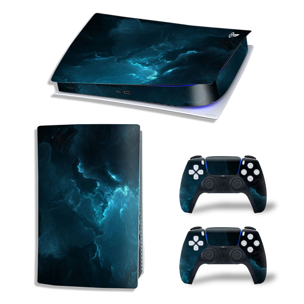 Heavily Clouded Premium Skin Set for PS5 Digital Edition (7893)