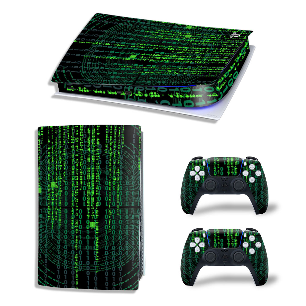 Matrix Codes Premium Skin Set for PS5 Digital Edition (7896)