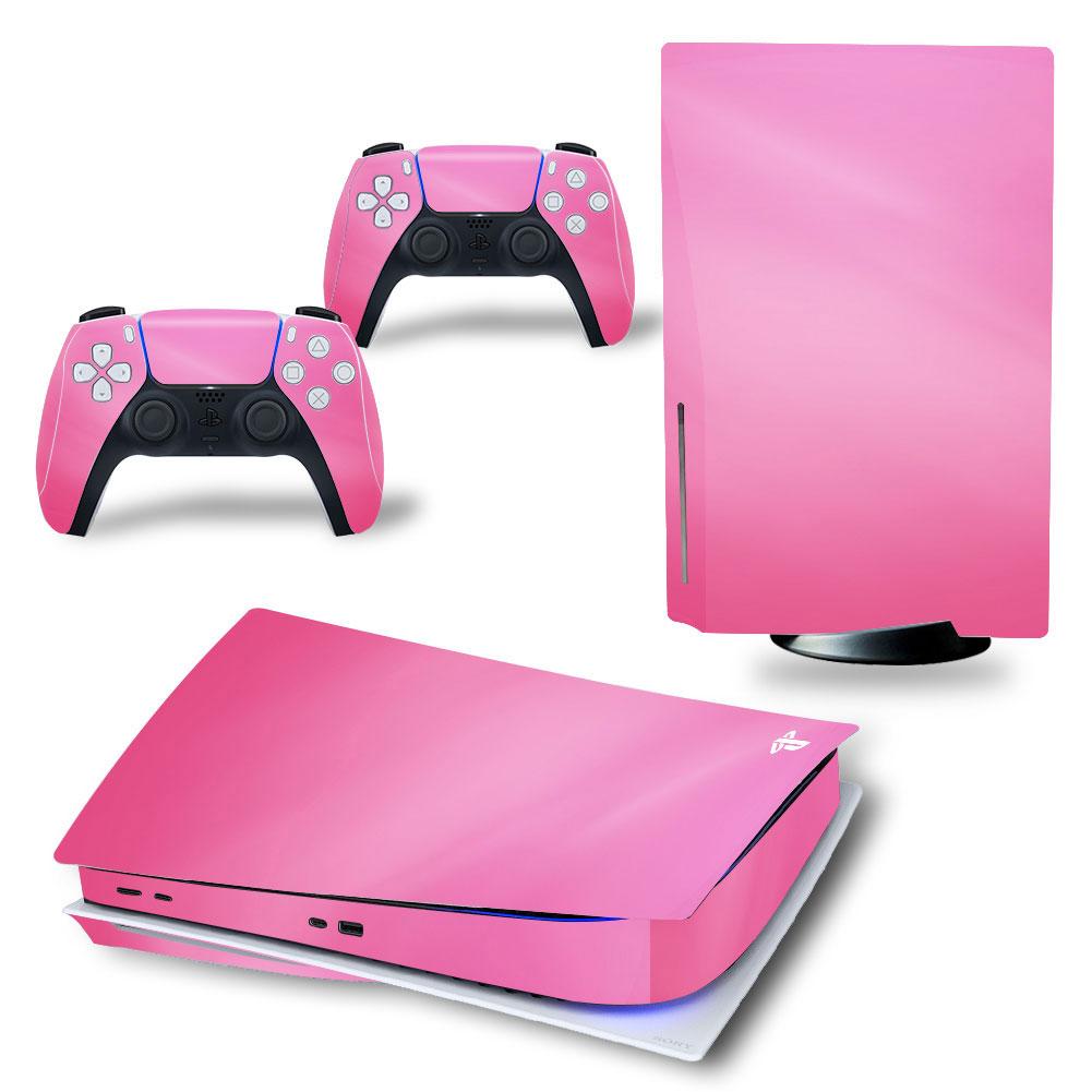 Rose Pink Premium Skin Set for PS5 Disc Edition (0381)