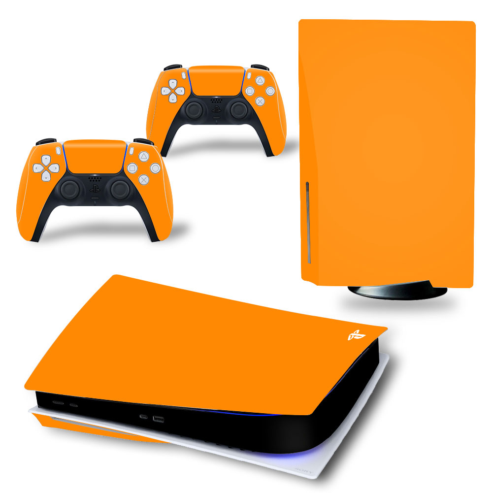 Bright Yellow Premium Skin Set for PS5 Disc Edition (2992)
