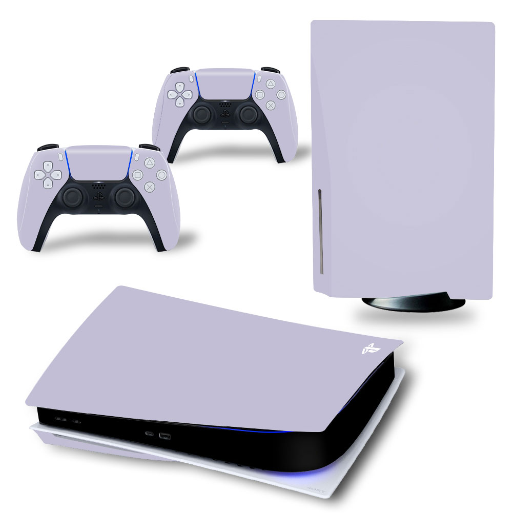 Light Purple Premium Skin Set for PS5 Disc Edition (2998)