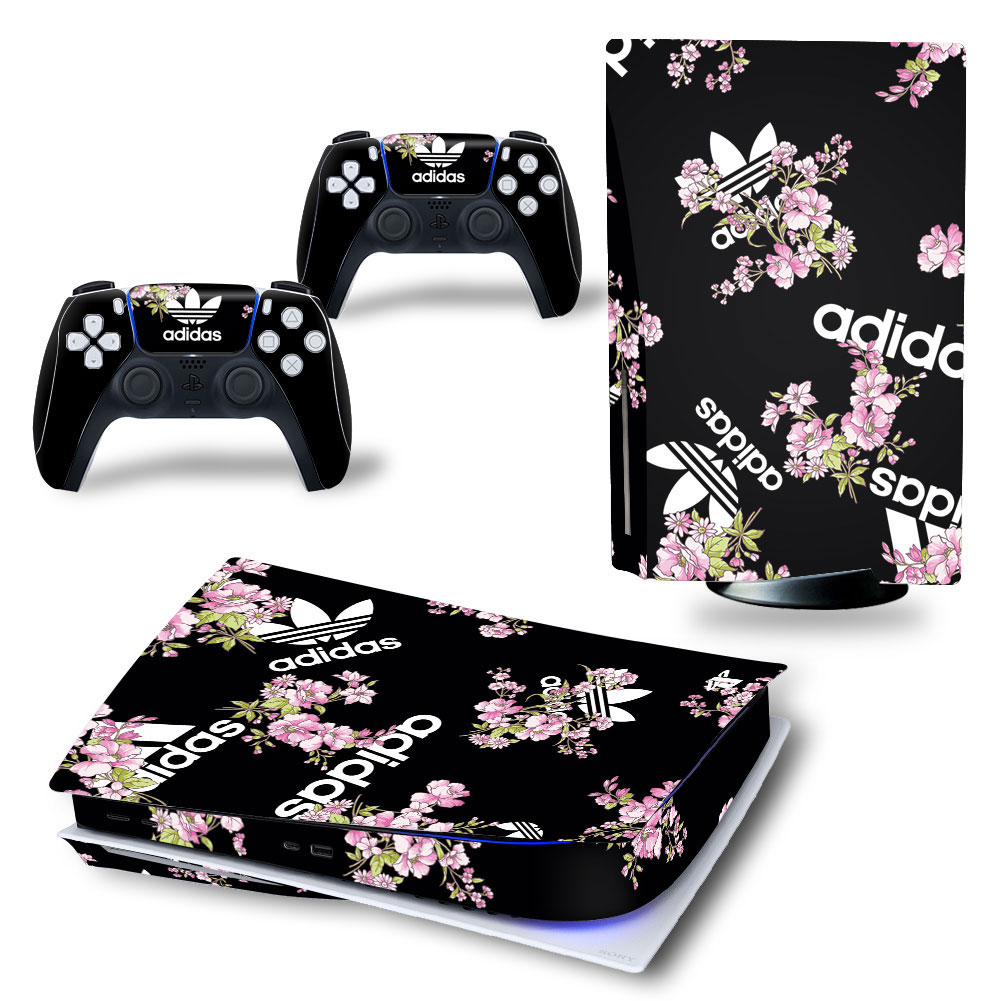 Adidas and Flowers Premium Skin Set for PS5 Disc Edition (3089)