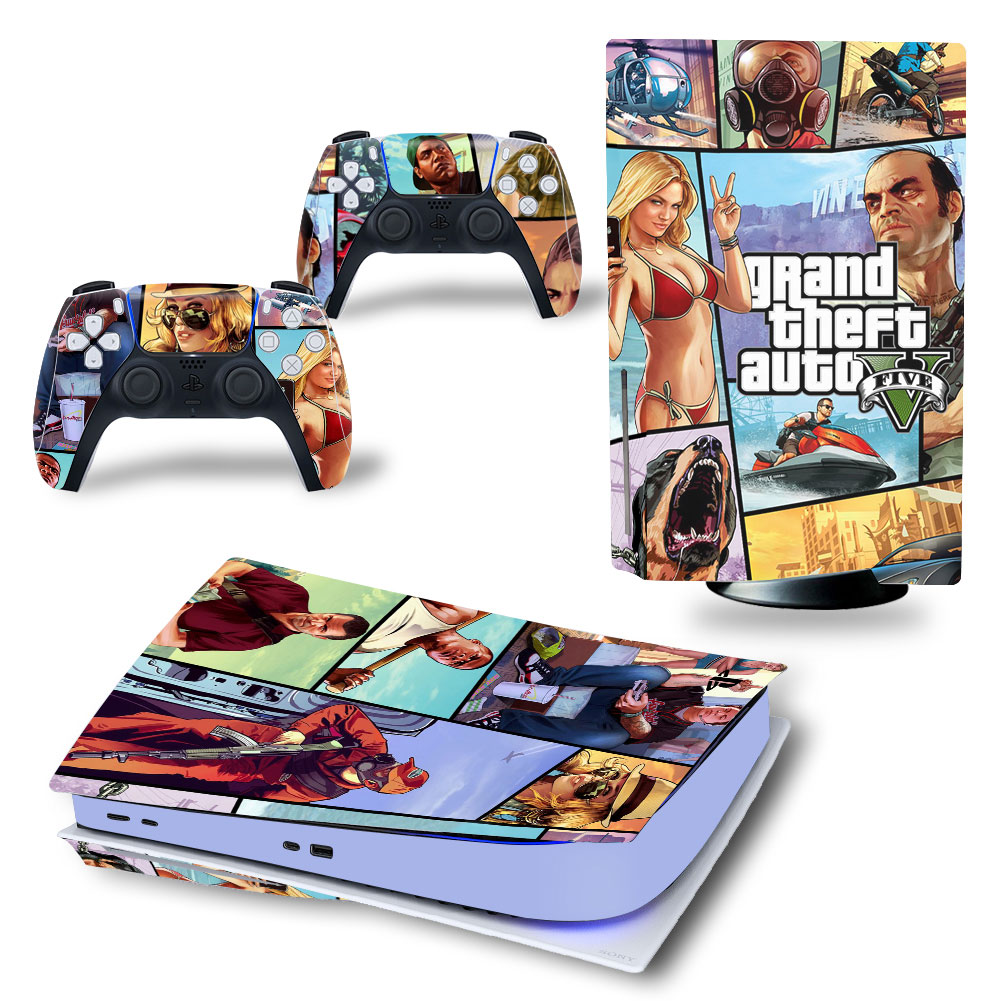 Grand Theft Auto Premium Skin Set for PS5 Disc Edition (8639)