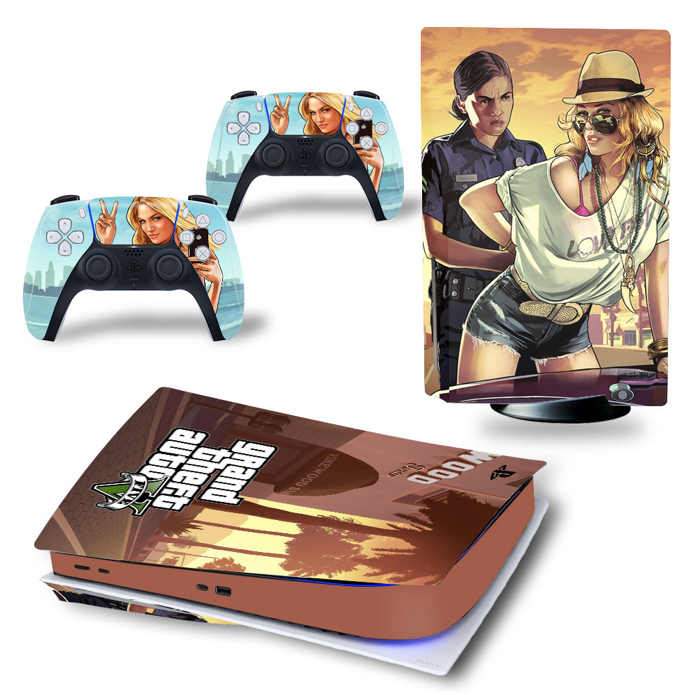 Grand Theft Auto Premium Skin Set for PS5 Disc Edition (8641)