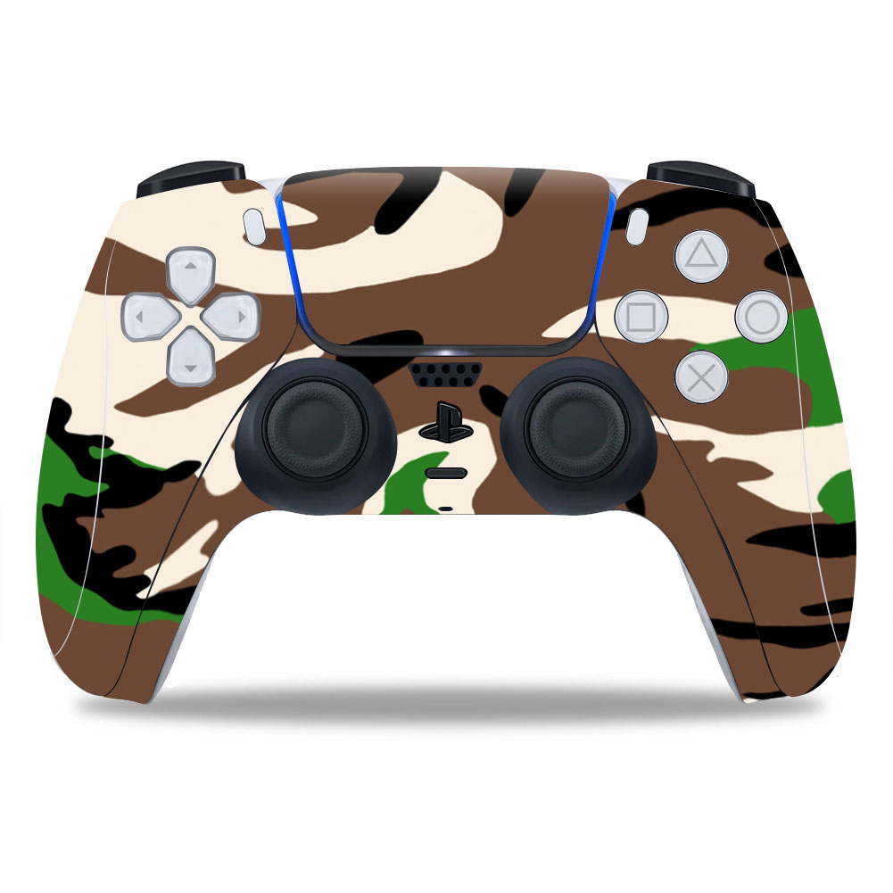 Camouflage Premium Skin for PS5 DualSense Wireless Controller (0179)