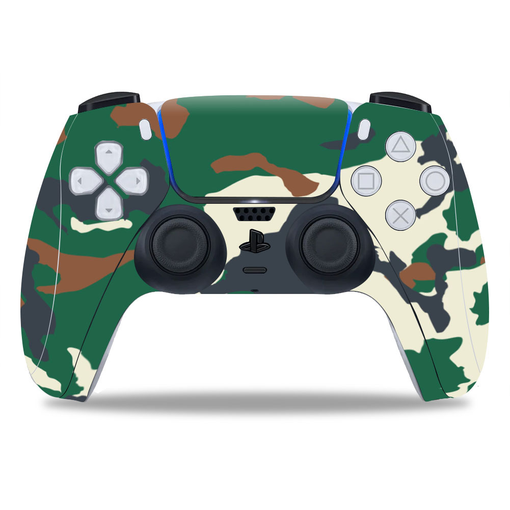 Camouflage Premium Skin for PS5 DualSense Wireless Controller (0268)