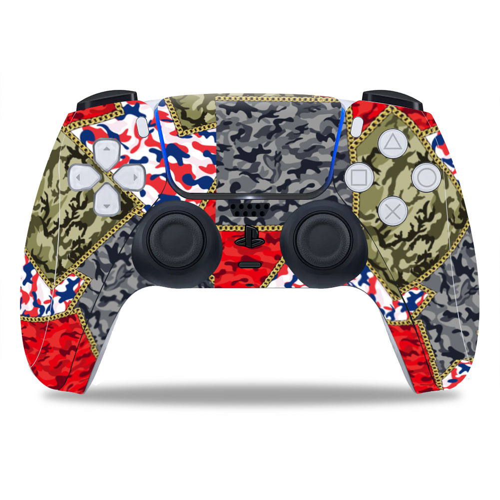 Camouflage Premium Skin for PS5 DualSense Wireless Controller (0283)