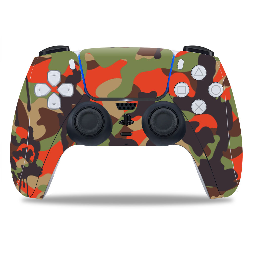 Camouflage Premium Skin for PS5 DualSense Wireless Controller (0285)