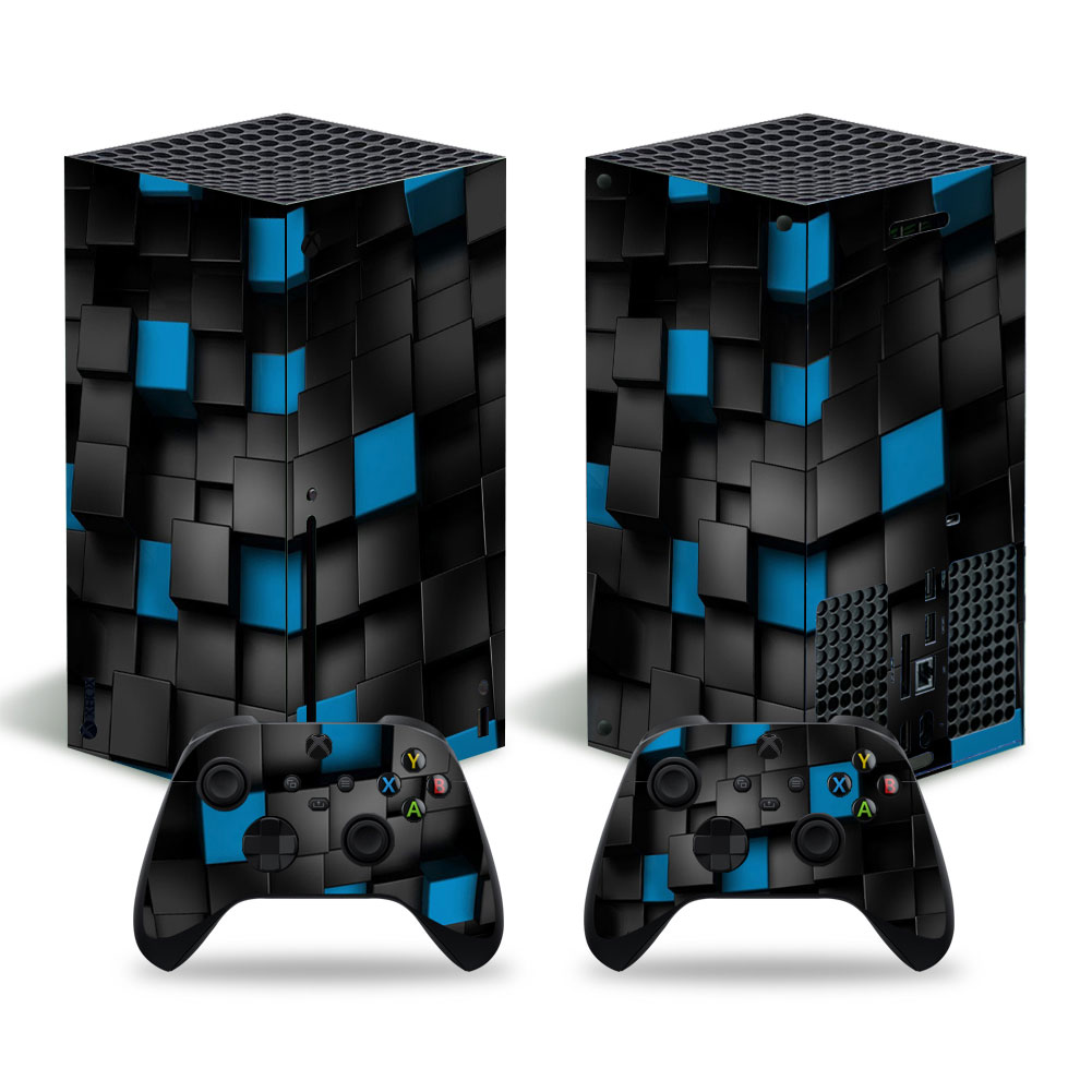 Geometry Blocks Premium Skin Set for Xbox Series X (0736)
