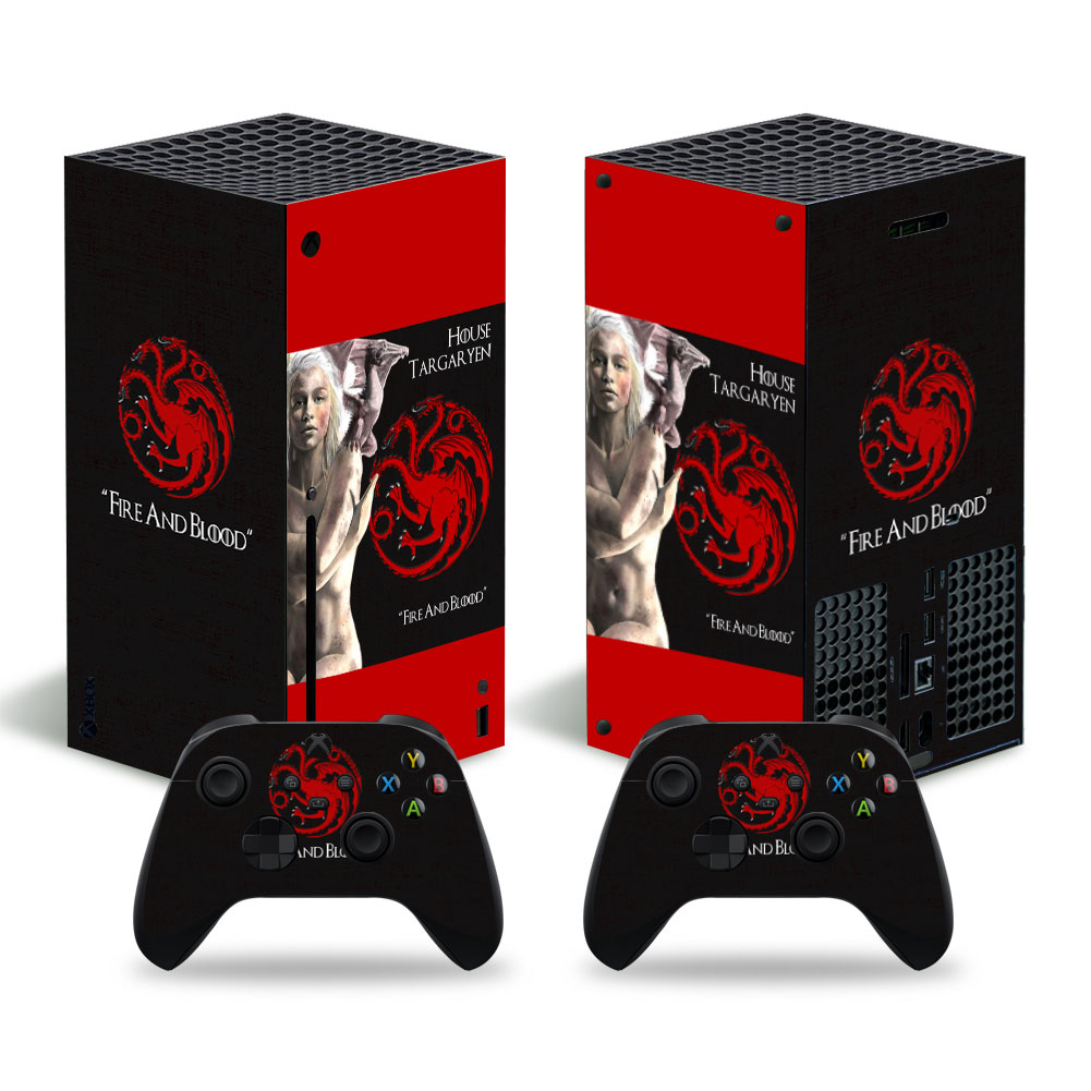Fire and Blood Premium Skin Set for Xbox Series X (2313)