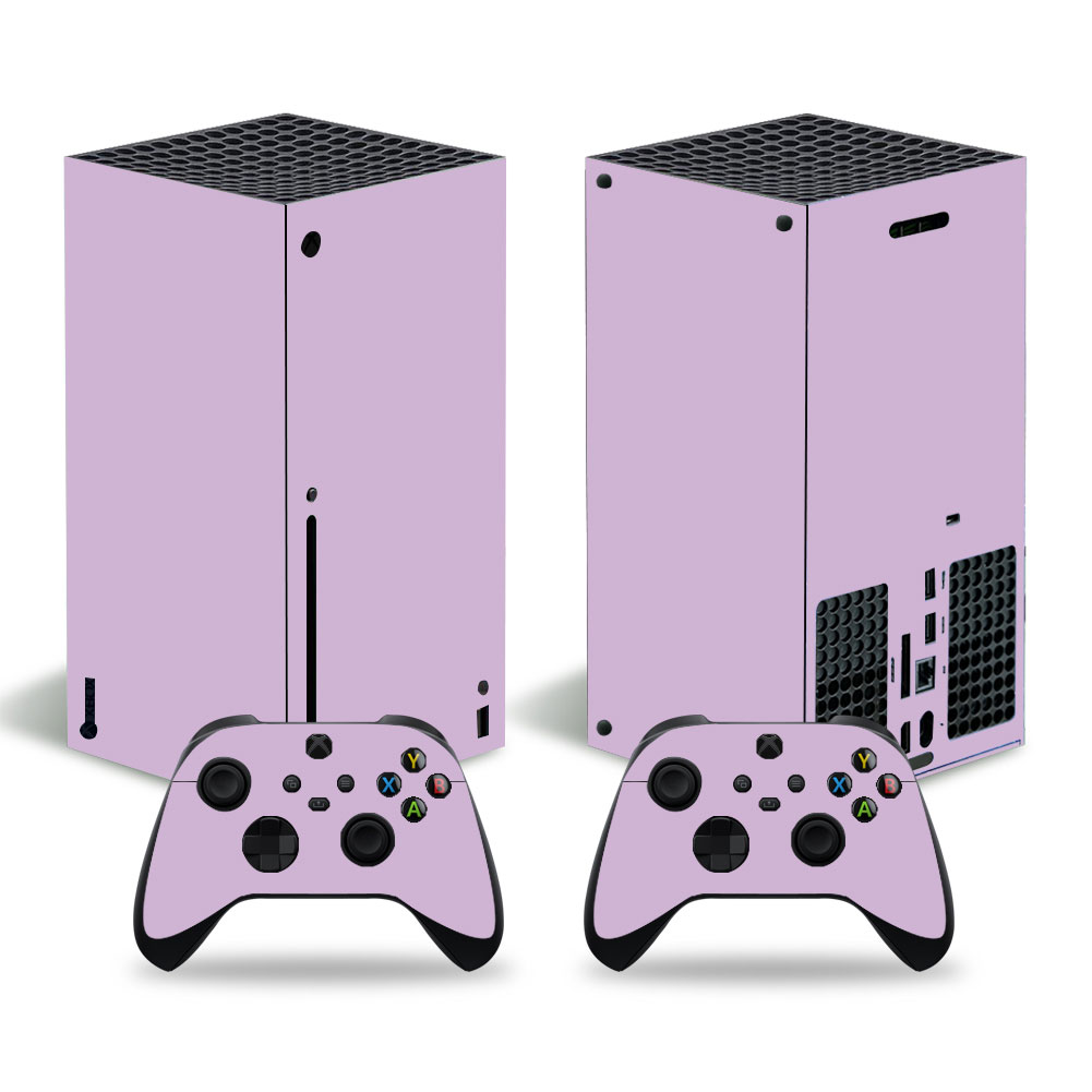 Solid Purple Premium Skin Set for Xbox Series X (3015)