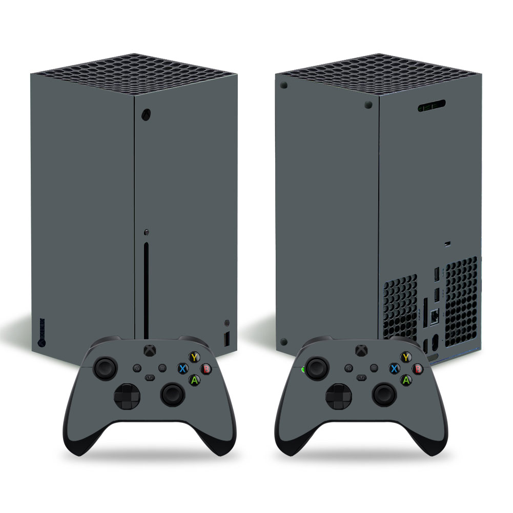 Deep Gray Premium Skin Set for Xbox Series X (3017)