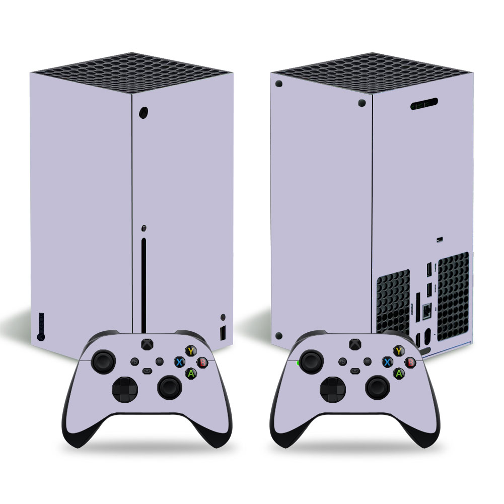 Solid Light Purple Premium Skin Set for Xbox Series X (3019)