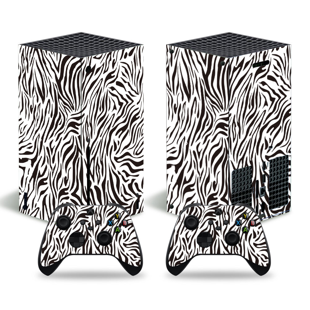 Zebra Prints Premium Skin Set for Xbox Series X (3574)
