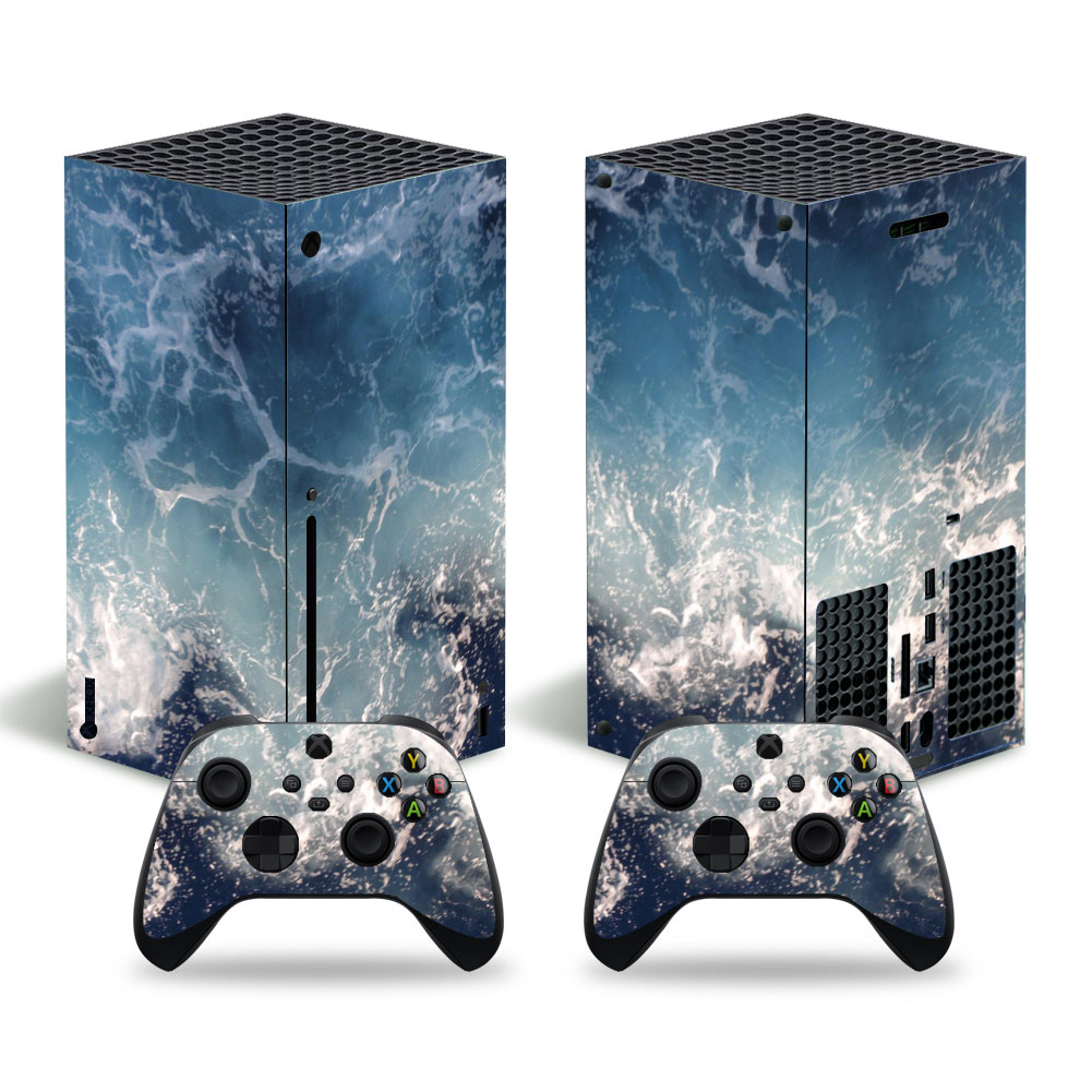 Ocean Waves Premium Skin Set for Xbox Series X (4117)