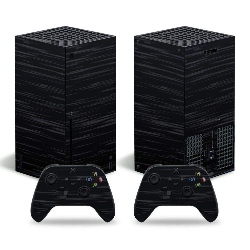 Brushed Black Premium Skin Set for Xbox Series X (7503)