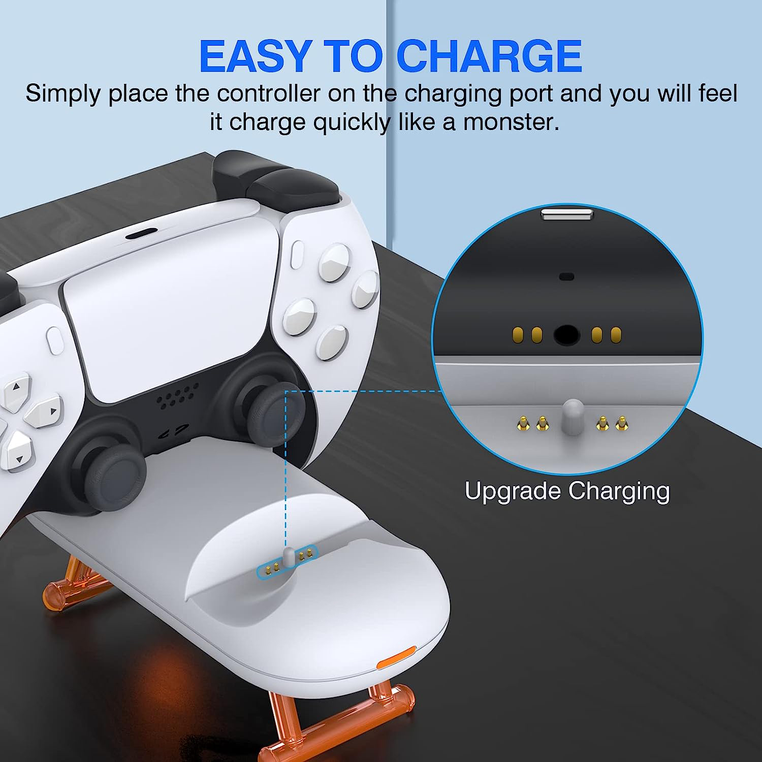 Dual Charging Station for PS5 DualSense Wireless Controller