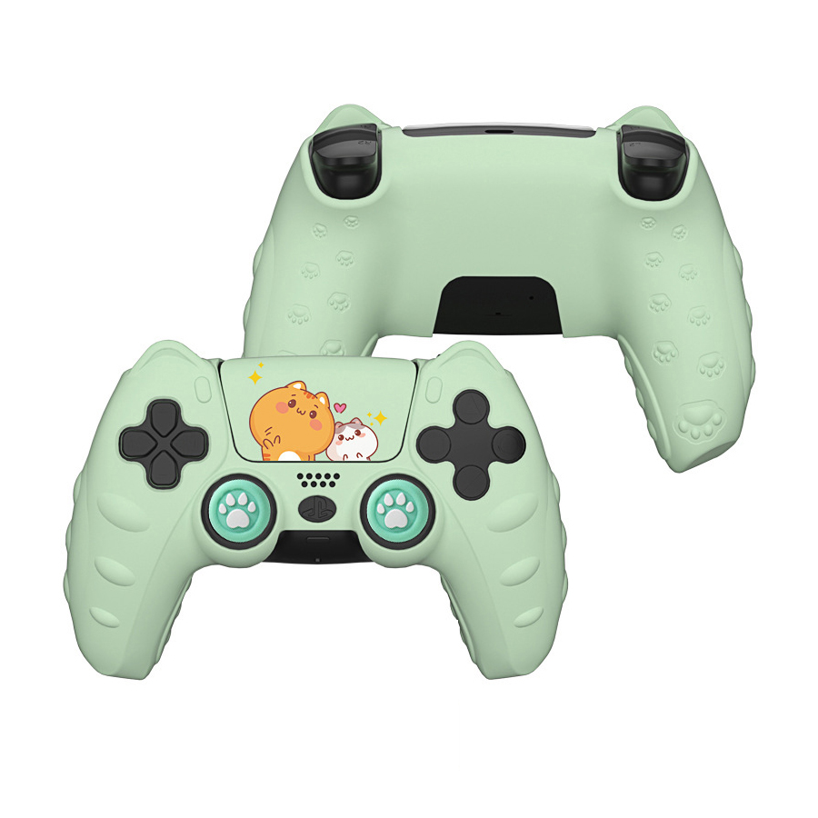 Cute Cat Silicon Case for PS5 DualSense Wireless Controller