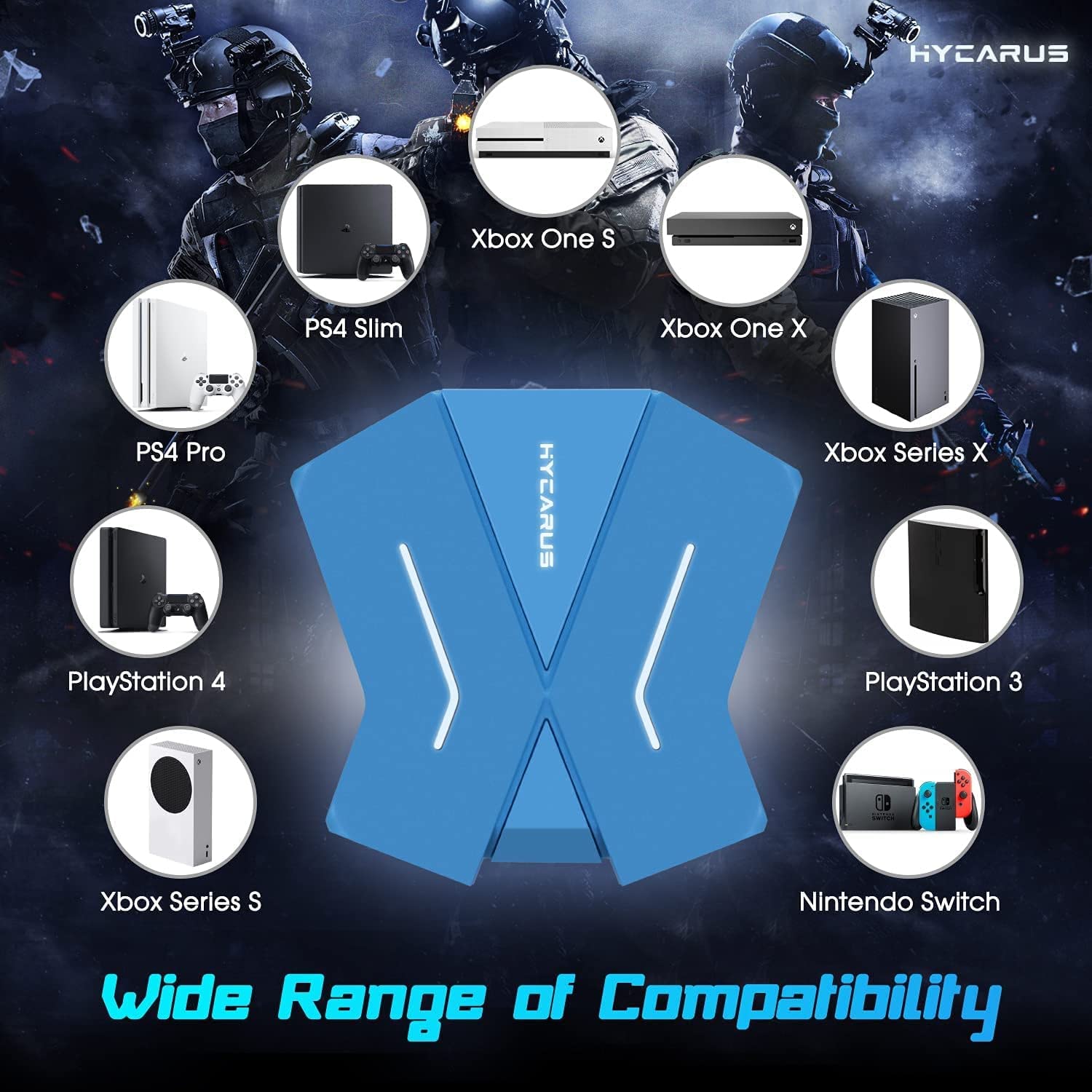 HYCARUS Keyboard and Mouse Adapter (HC-30050)