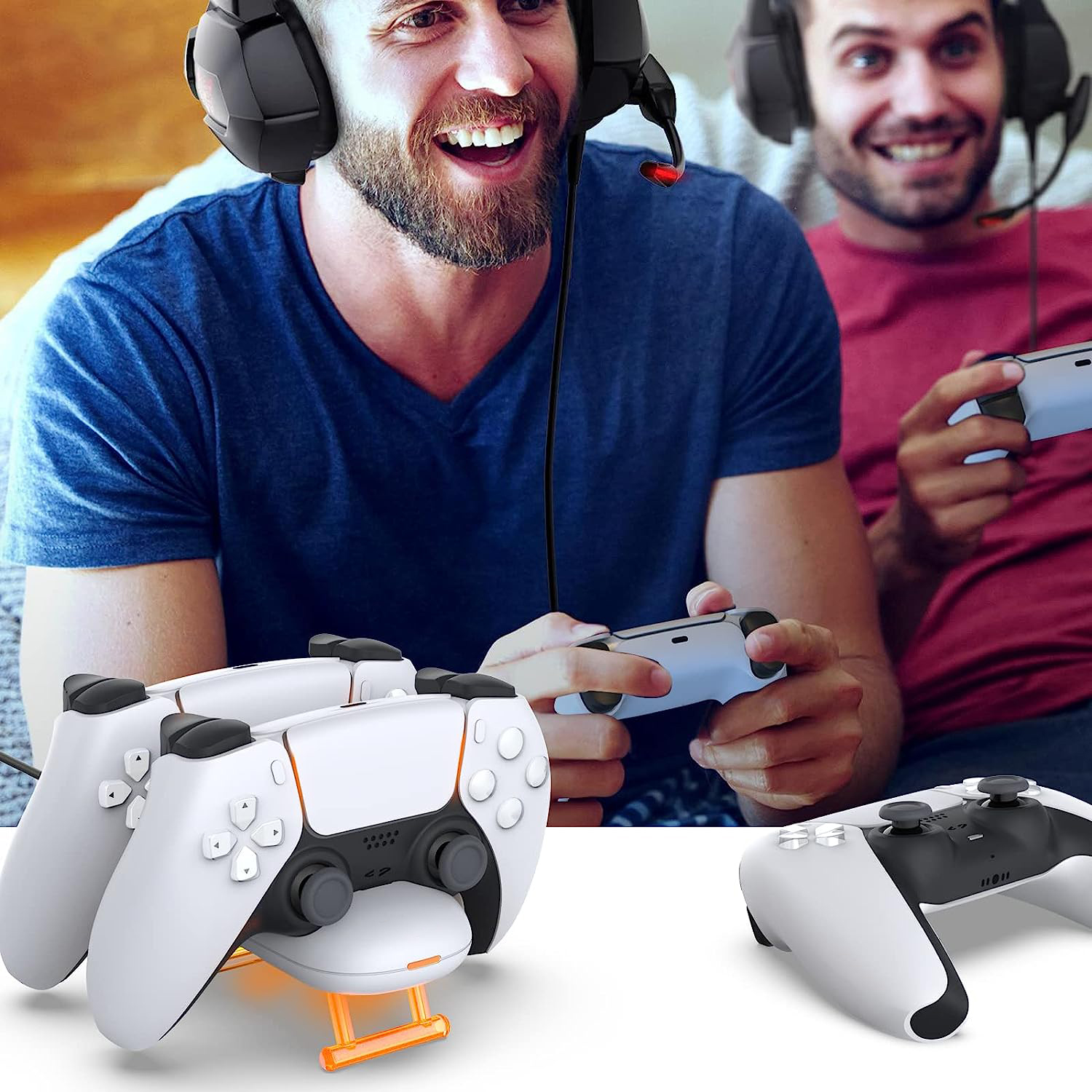 Dual Charging Station for PS5 DualSense Wireless Controller