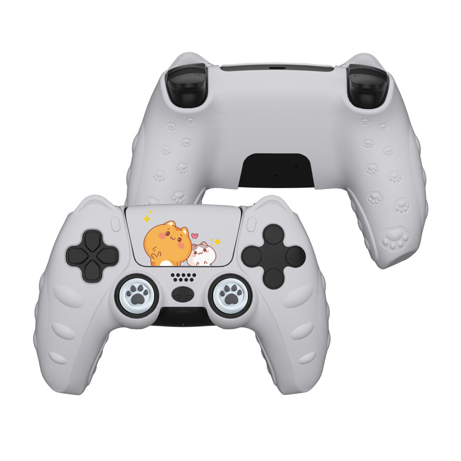 Cute Cat Silicon Case for PS5 DualSense Wireless Controller