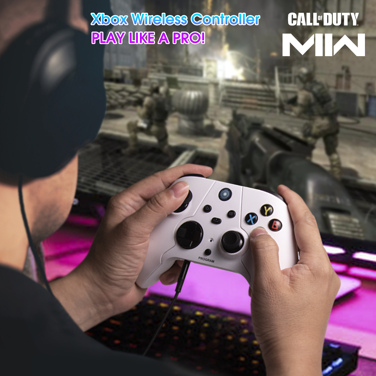 HYCARUS Elite Controller Wireless for Xbox Series X/ S, Xbox One with 4 Programmable Paddle Buttons