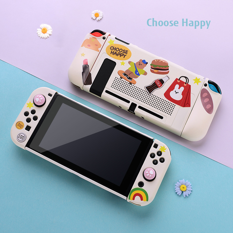 3D Silicone Oil Protective Case for Nintendo Switch