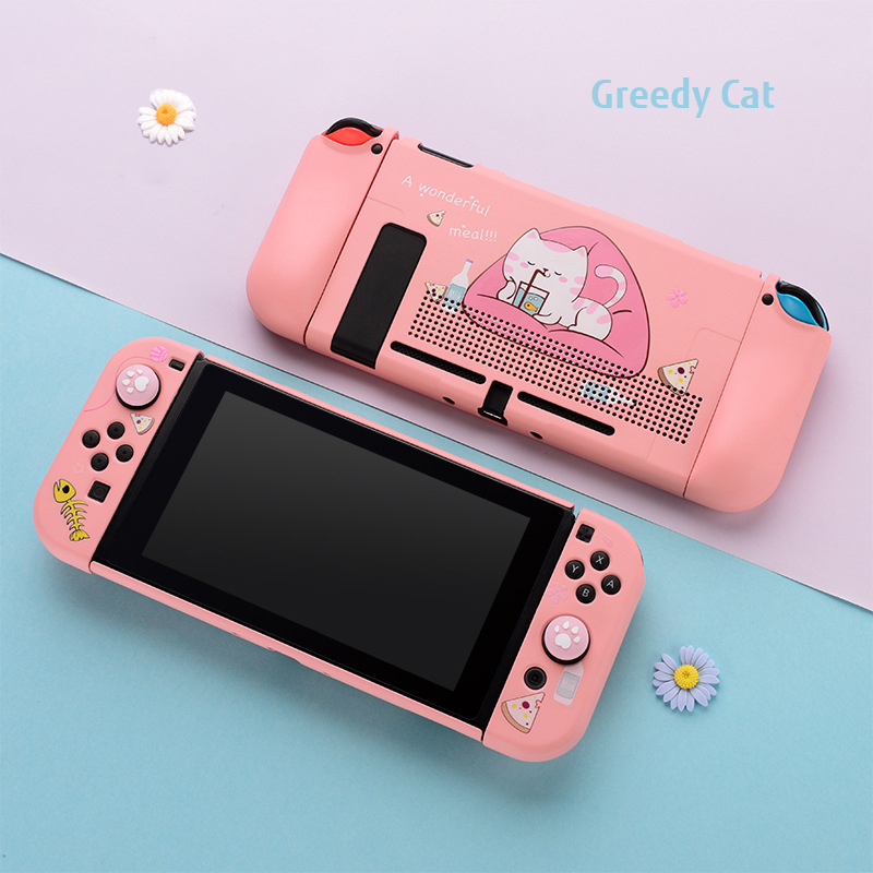 3D Silicone Oil Protective Case for Nintendo Switch