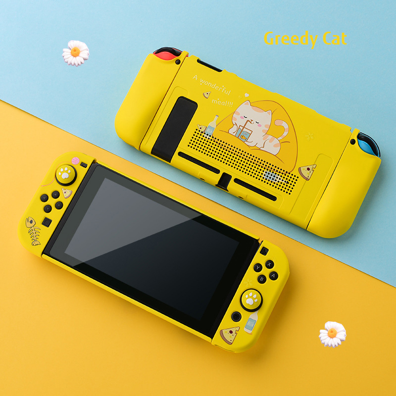 3D Silicone Oil Protective Case for Nintendo Switch