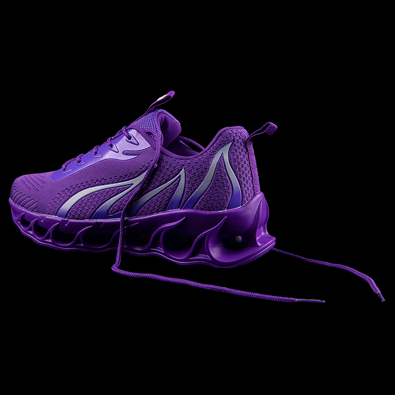 Boklen Men's Foot Perfect Walking Shoes - Purple