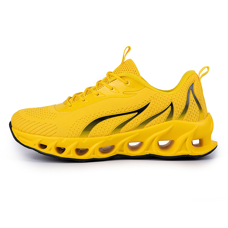 Boklen Women's Foot Perfect Walking Shoes - Yellow