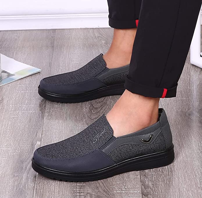 BOKLEN Breathable Canvas Walking Shoes