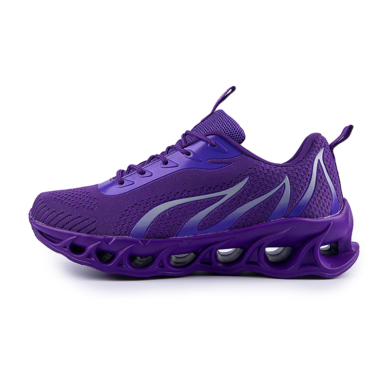 Boklen Men's Foot Perfect Walking Shoes - Purple