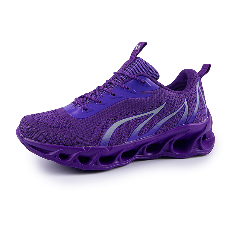 Boklen Men's Foot Perfect Walking Shoes - Purple