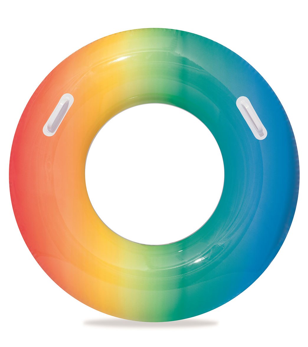 Rainbow Swim 36" Tube with Handles