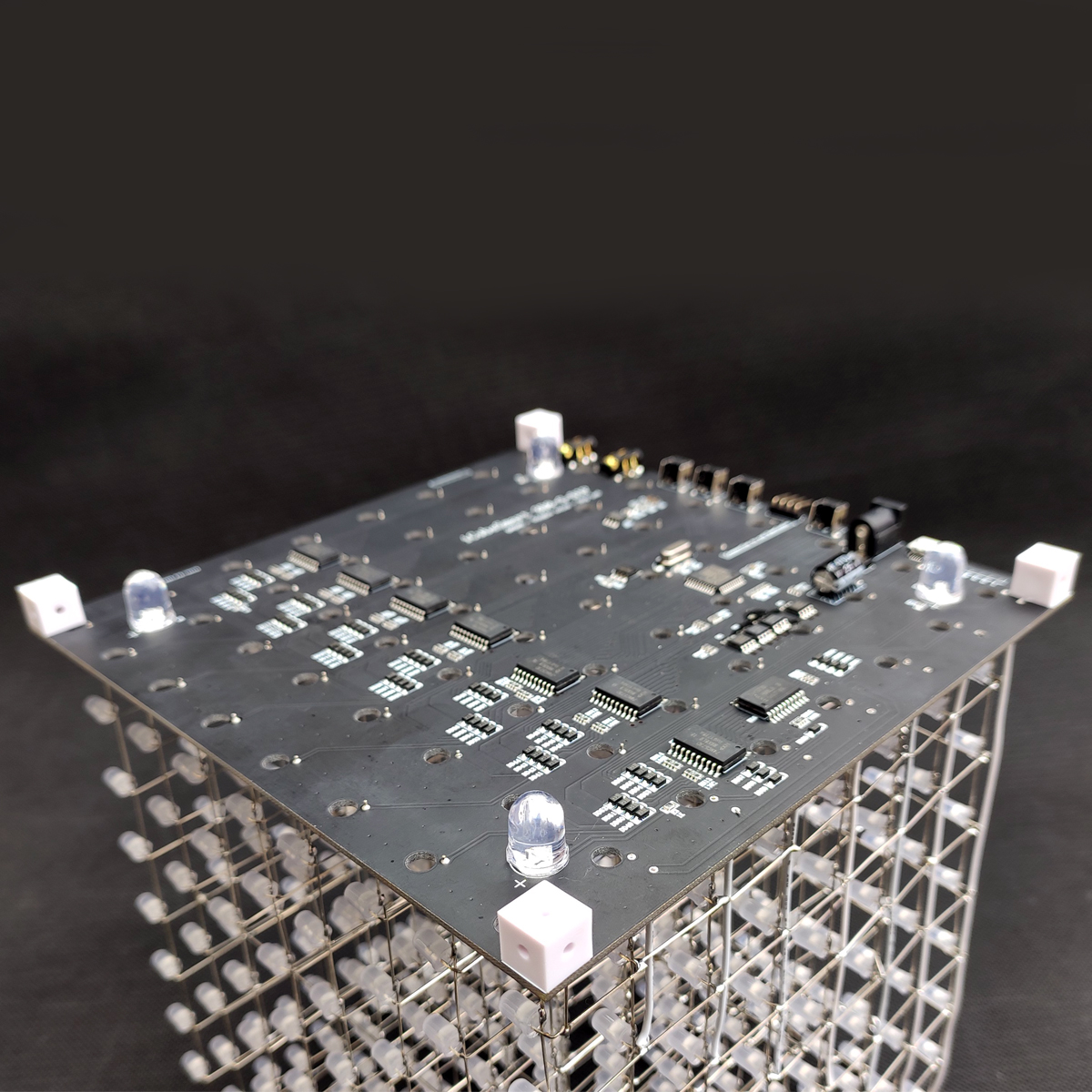 iCubeSmart 3D8 LED CUBE Transparent Acrylic Case, Only Suitable For iCubeSmart 3D8S/3D8C/3D8P/3D8RGB, Size 18x18.5x21cm