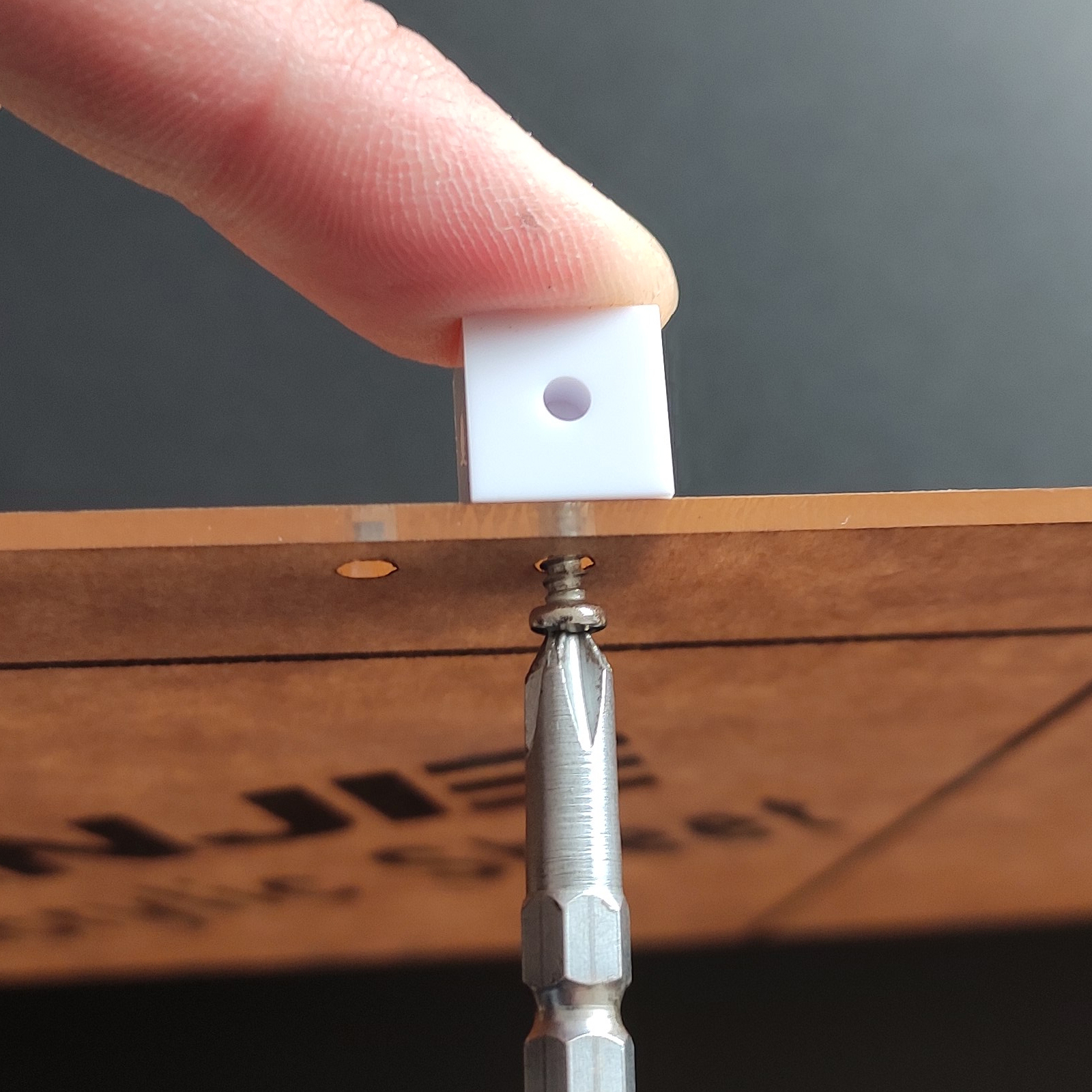 iCubeSmart GZT64 Led Canton Tower Model Transparent Acrylic Case, Only Suitable For iCubeSmart GZT64, Size 15x15x105cm