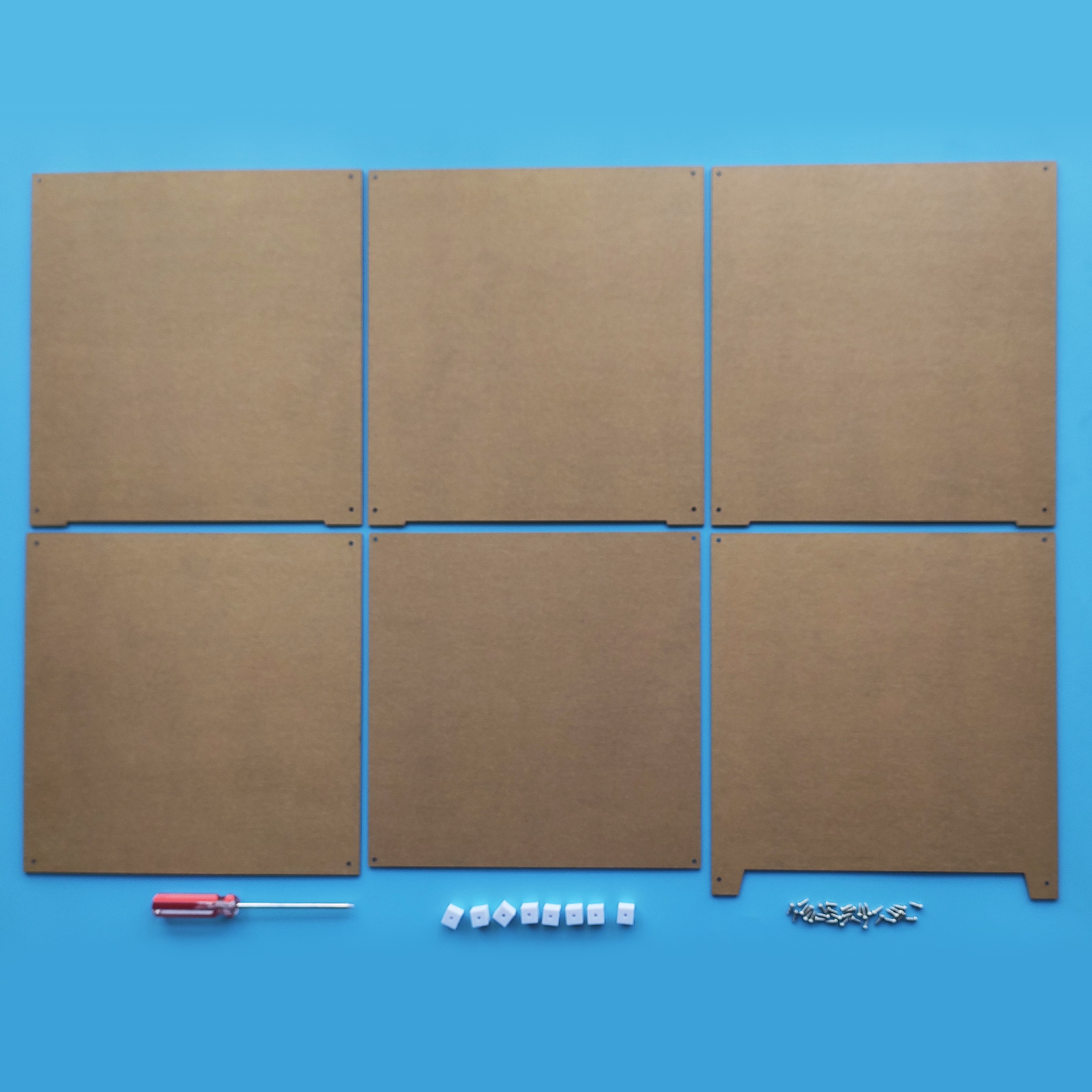 iCubeSmart 3D16MINI LED CUBE Transparent Acrylic Case, Only Suitable For iCubeSmart 3D16MINI, Size 22x22x22cm