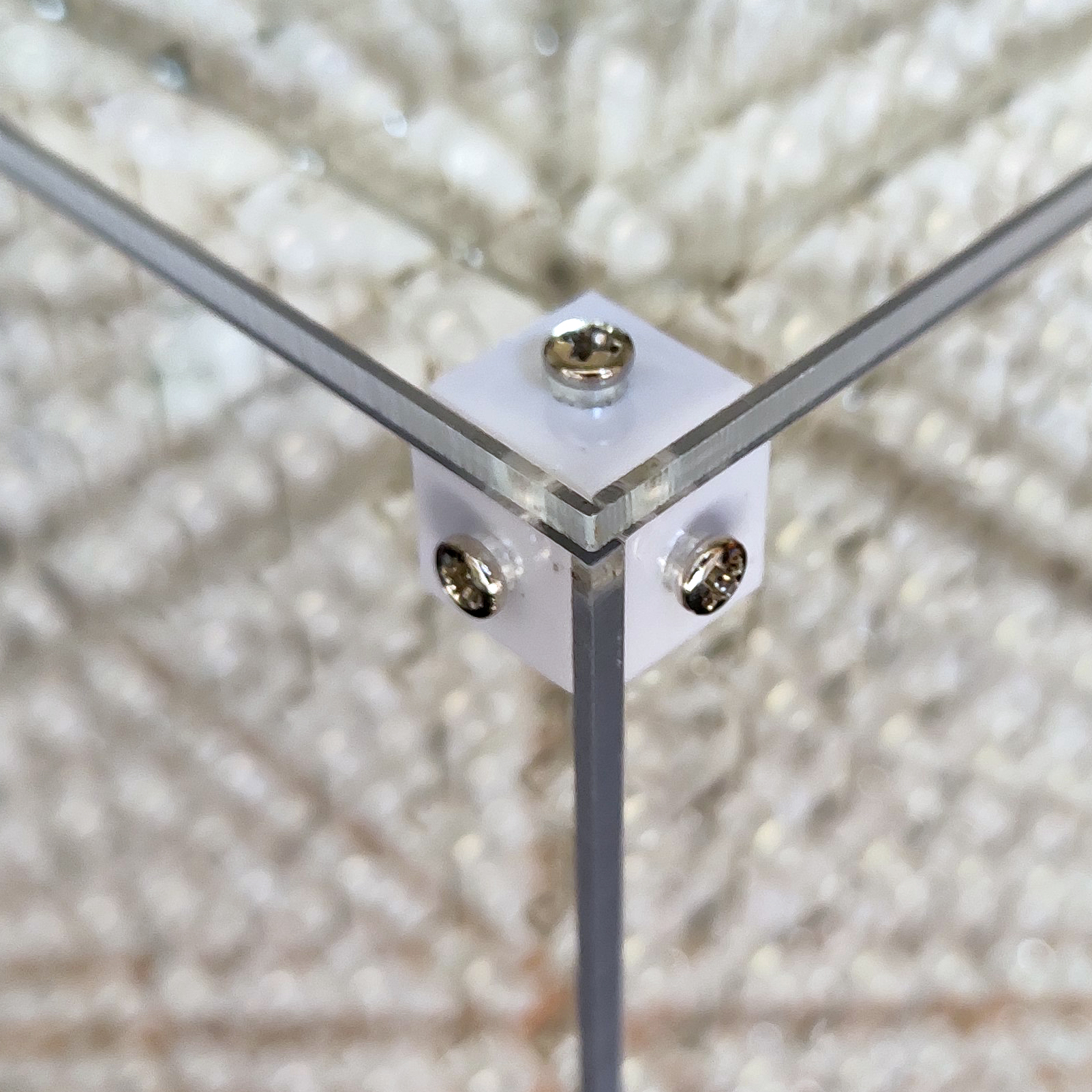 iCubeSmart 3D16MINI LED CUBE Transparent Acrylic Case, Only Suitable For iCubeSmart 3D16MINI, Size 22x22x22cm