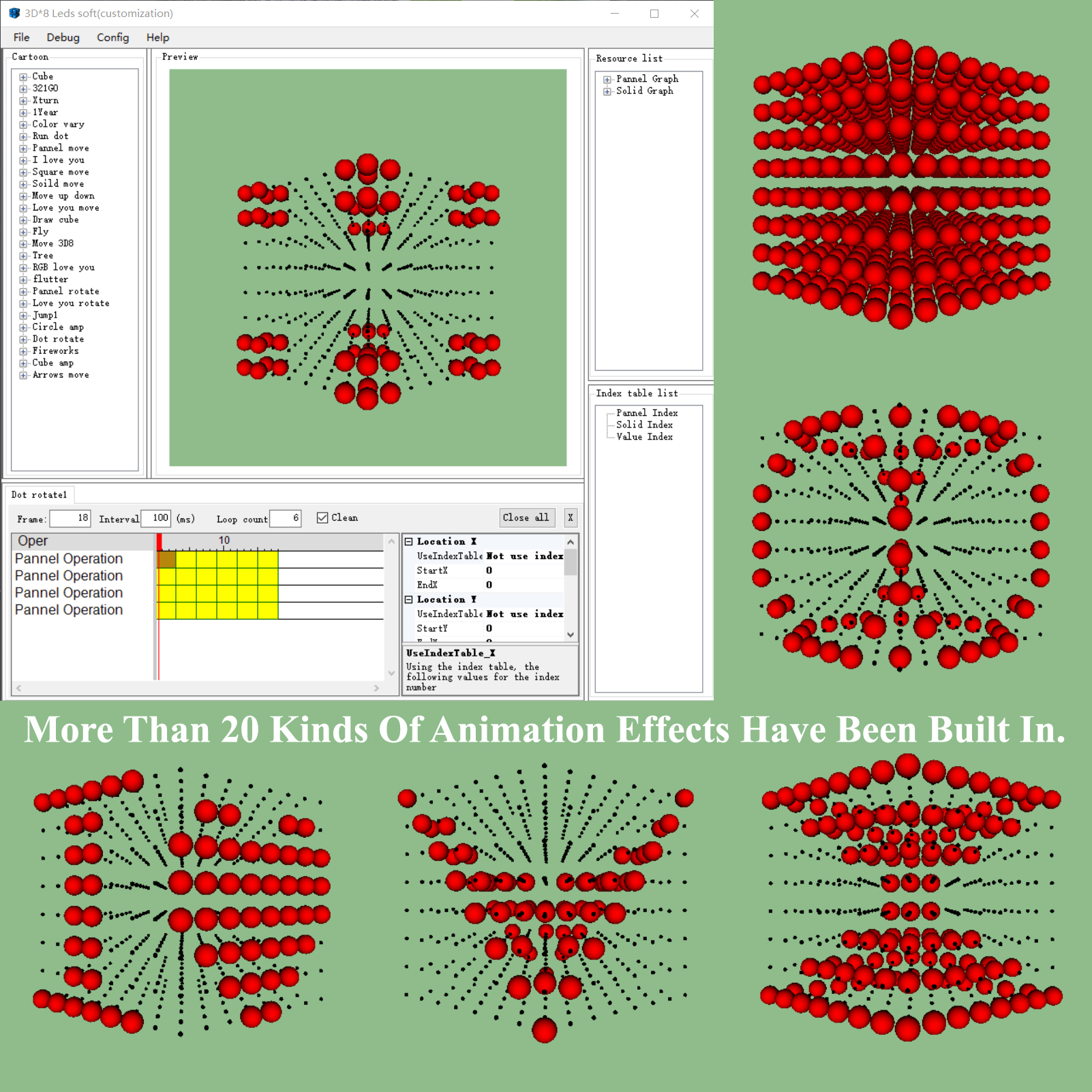 iCubeSmart 8x8x8 3D Led Cube Kit Diy Electronic Kits Teenagers Learning Soldering Project Kit With 3D Editing Software [3D8P]