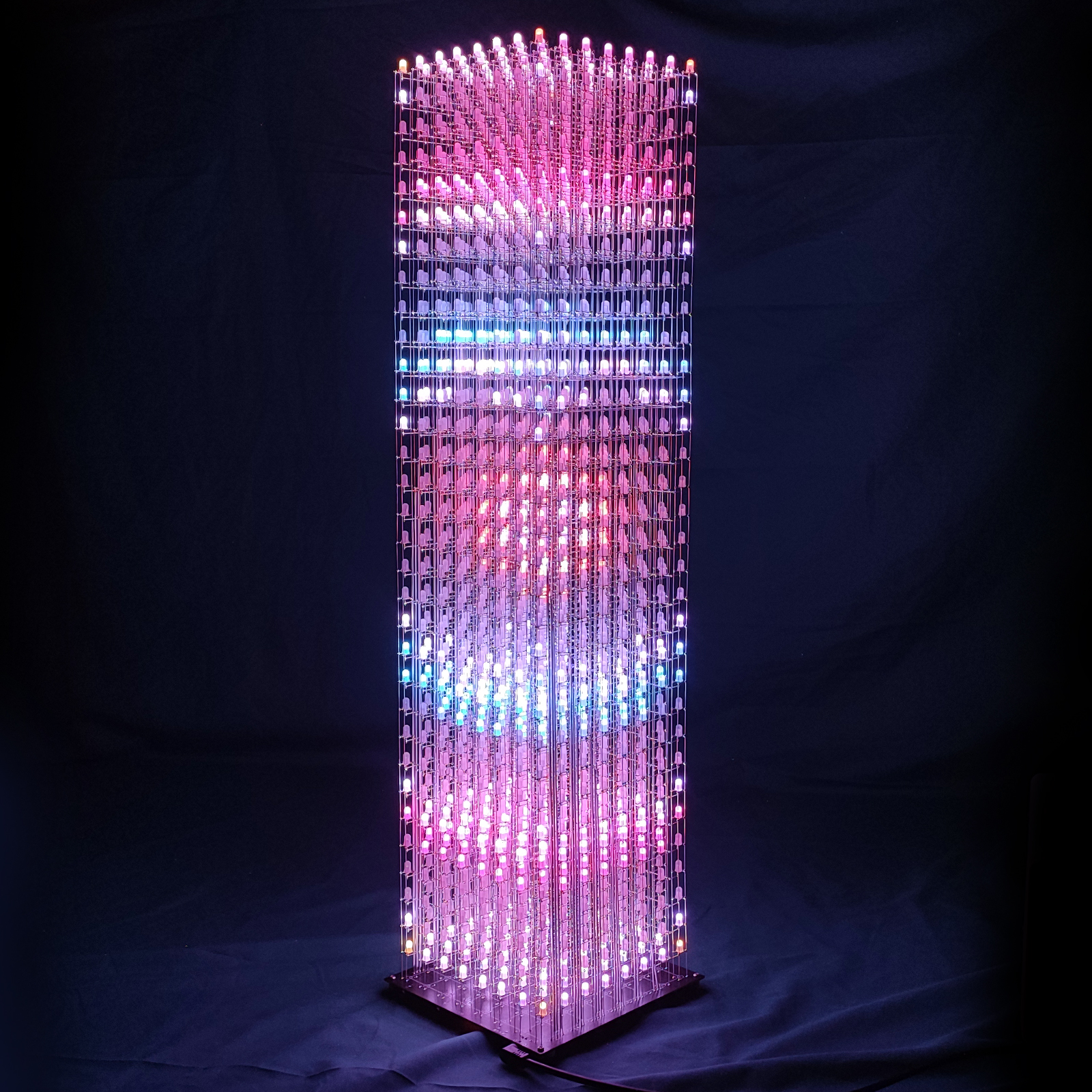  3D LED Cube Light Cube Kit 8x8x8 cm LED Light Group