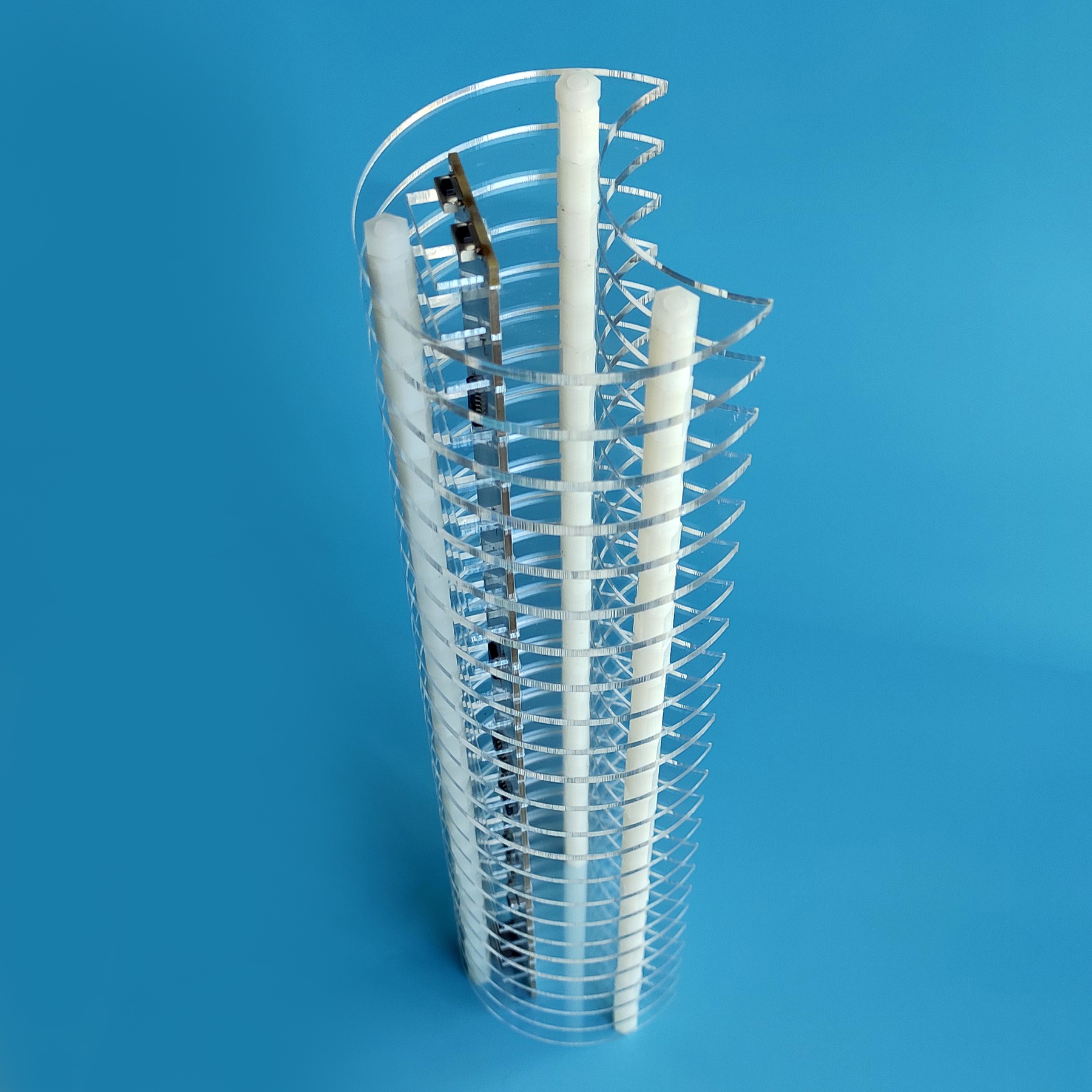 iCubeSmart LED Music Audio Spectrum Analyzer DIY Electronic Kits, Built-in Microphone to Collect Music