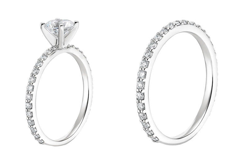 Engagement Ring vs Wedding Event Ring