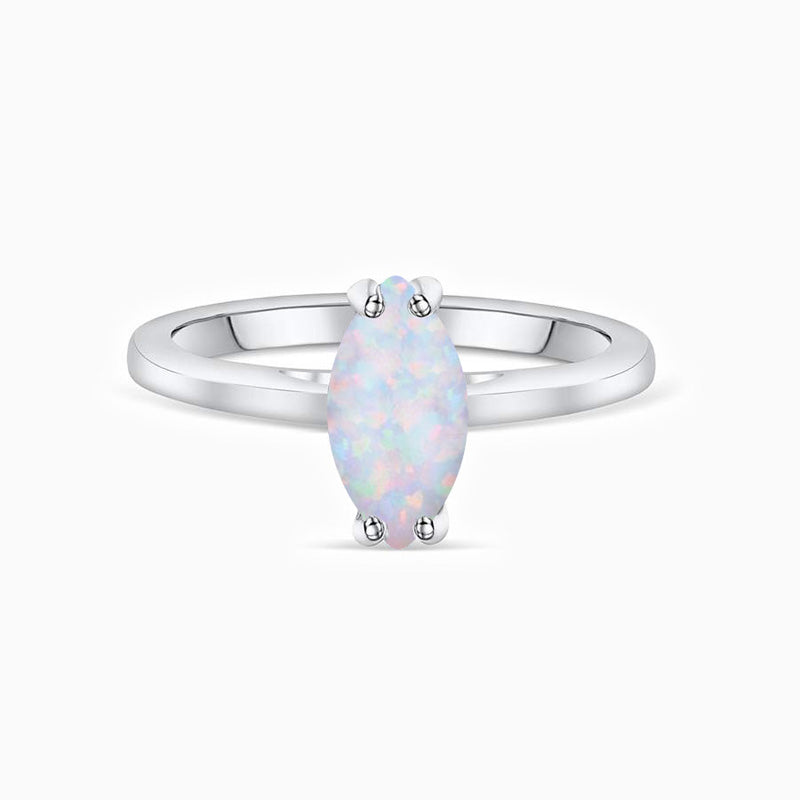 Perfectly Petite Marquise Opal Ring